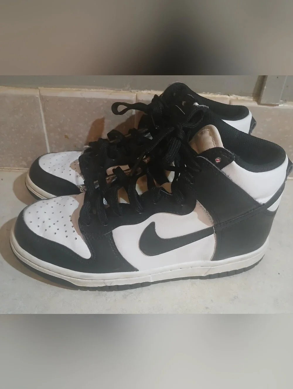Nike Dunk High sneakers feature the iconic 